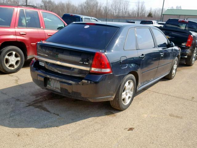 1G1ZU64884F178054 - 2004 CHEVROLET MALIBU MAX 黑色 照片 4