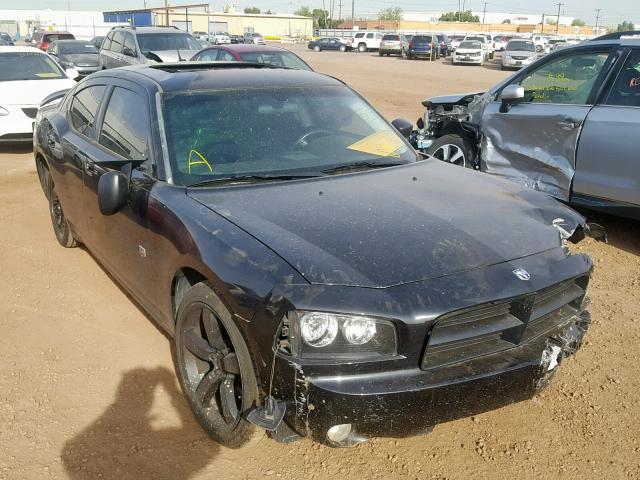 2B3KA33GX8H305031 - 2008 DODGE CHARGER SX BLACK photo 1