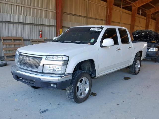 1GTD5MFE5C8118788 - 2012 GMC CANYON SLE WHITE photo 2