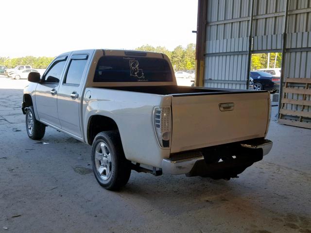 1GTD5MFE5C8118788 - 2012 GMC CANYON SLE WHITE photo 3