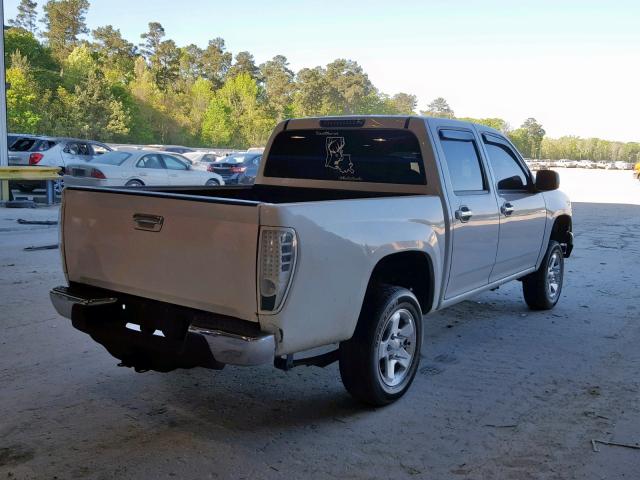 1GTD5MFE5C8118788 - 2012 GMC CANYON SLE WHITE photo 4