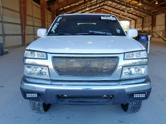 1GTD5MFE5C8118788 - 2012 GMC CANYON SLE WHITE photo 9