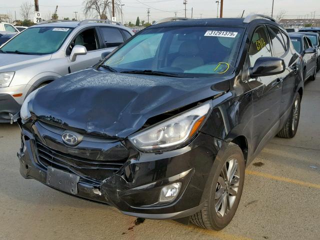 KM8JU3AG0FU112574 - 2015 HYUNDAI TUCSON LIM BLACK photo 2