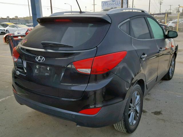 KM8JU3AG0FU112574 - 2015 HYUNDAI TUCSON LIM BLACK photo 4