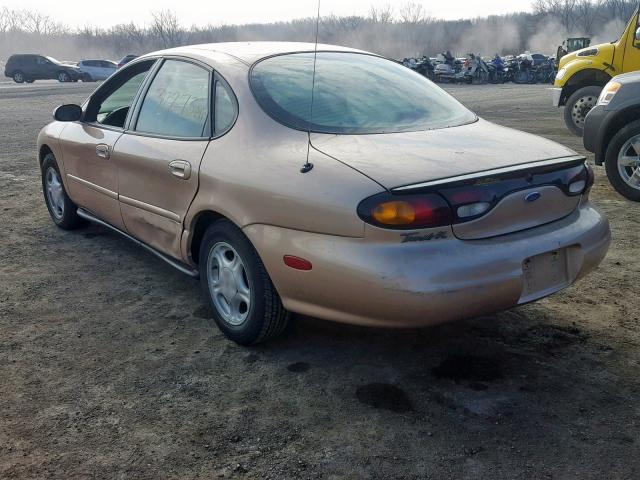 1FALP52U3TG211099 - 1996 FORD TAURUS GL BROWN photo 3