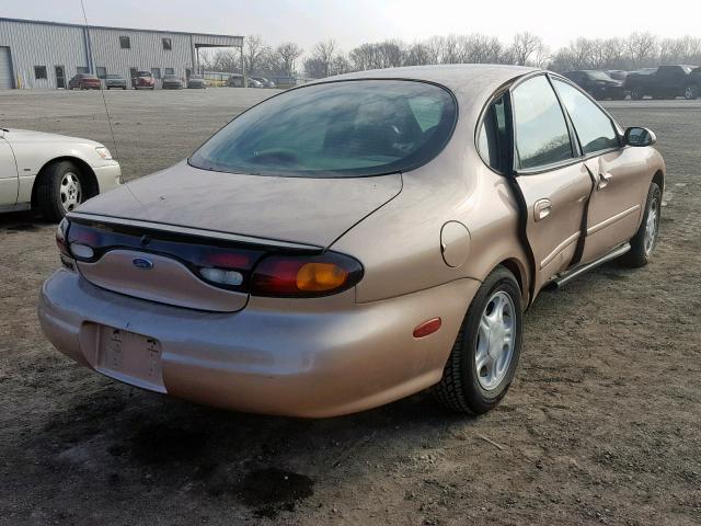 1FALP52U3TG211099 - 1996 FORD TAURUS GL BROWN photo 4