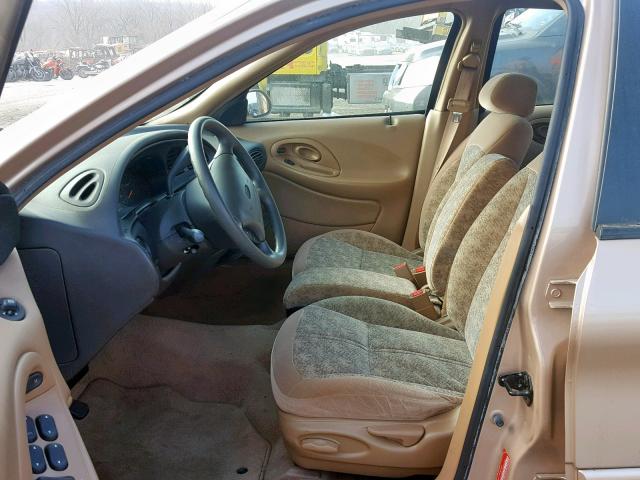 1FALP52U3TG211099 - 1996 FORD TAURUS GL BROWN photo 5