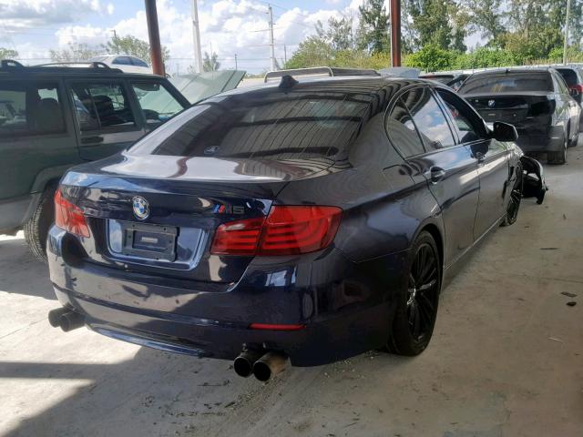 WBAFU9C59BC784879 - 2011 BMW 550 XI BLUE photo 4