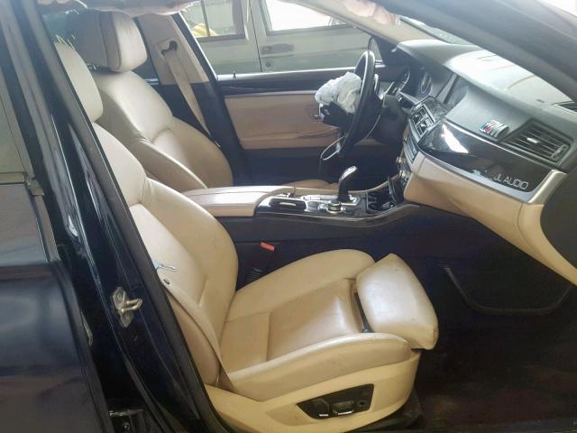 WBAFU9C59BC784879 - 2011 BMW 550 XI BLUE photo 5