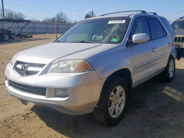 2HNYD18835H528040 - 2005 ACURA MDX TOURIN SILVER photo 2