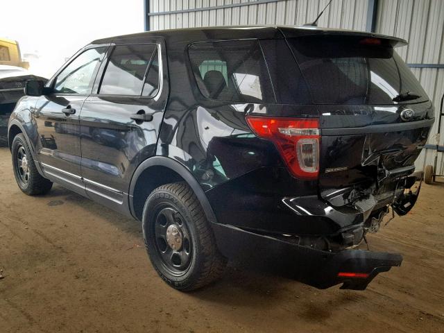 1FM5K8AR8EGA50344 - 2014 FORD EXPLORER P BLACK photo 3