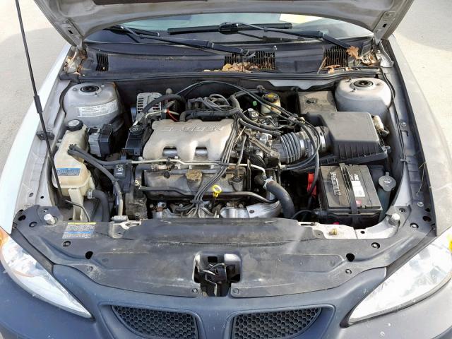 1G2NF52E74M582305 - 2004 PONTIAC GRAND AM S SILVER photo 7