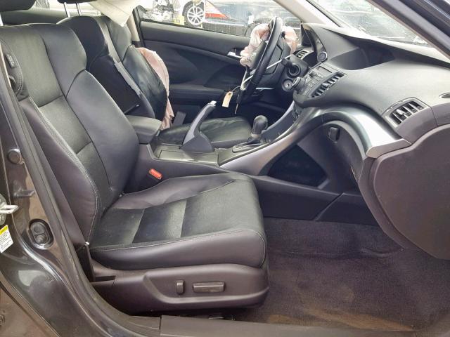 JH4CU2F66CC008436 - 2012 ACURA TSX TECH GRAY photo 5