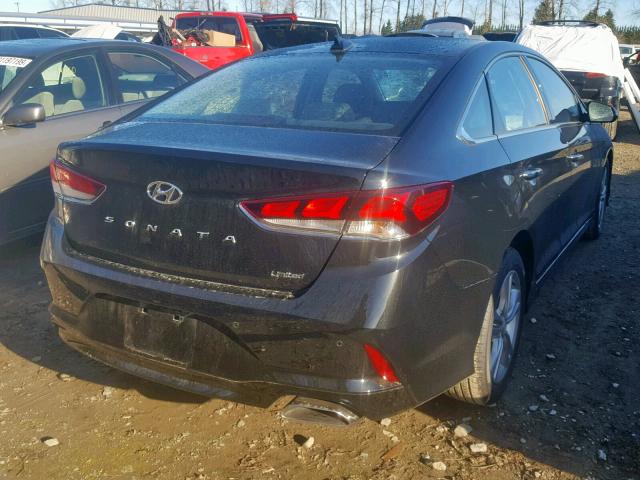 5NPE34AF7JH685464 - 2018 HYUNDAI SONATA SPO BLACK photo 4