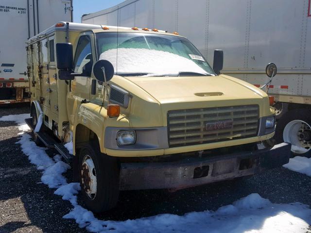 1GDG5C1E85F906375 - 2005 GMC C5500 C5C0 YELLOW photo 1