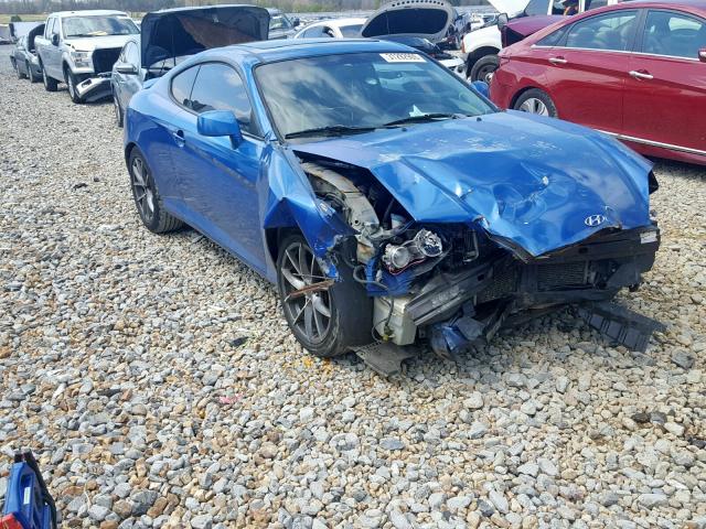 KMHHM65D55U158383 - 2005 HYUNDAI TIBURON BLUE photo 1