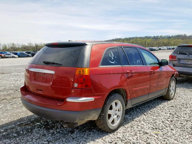 2A4GM68486R911974 - 2006 CHRYSLER PACIFICA T RED photo 4