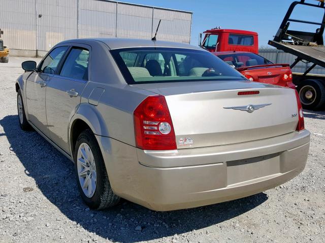 2C3KA43R88H193257 - 2008 CHRYSLER 300 LX BEIGE photo 3