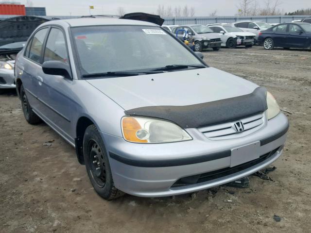 2HGES16462H921445 - 2002 HONDA CIVIC DX SILVER photo 1