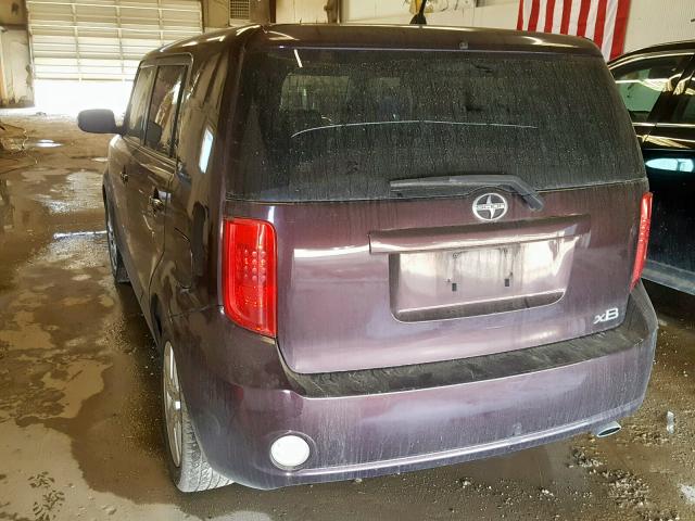JTLKE50E491079039 - 2009 TOYOTA SCION XB 紫色 照片 3