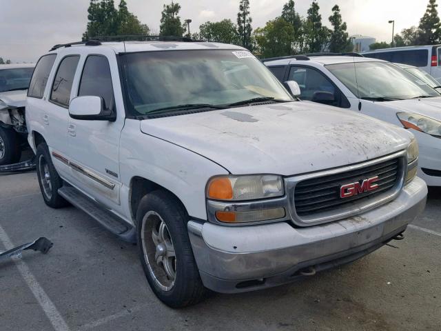 1GKEK13T71J147184 - 2001 GMC YUKON WHITE photo 1