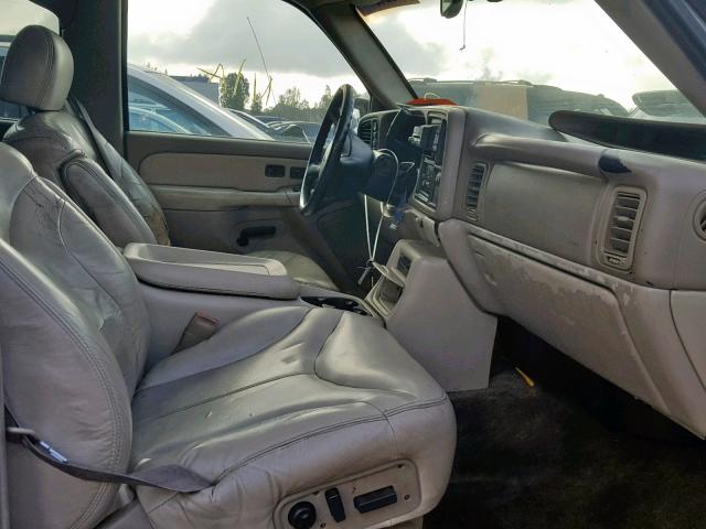 1GKEK13T71J147184 - 2001 GMC YUKON WHITE photo 5