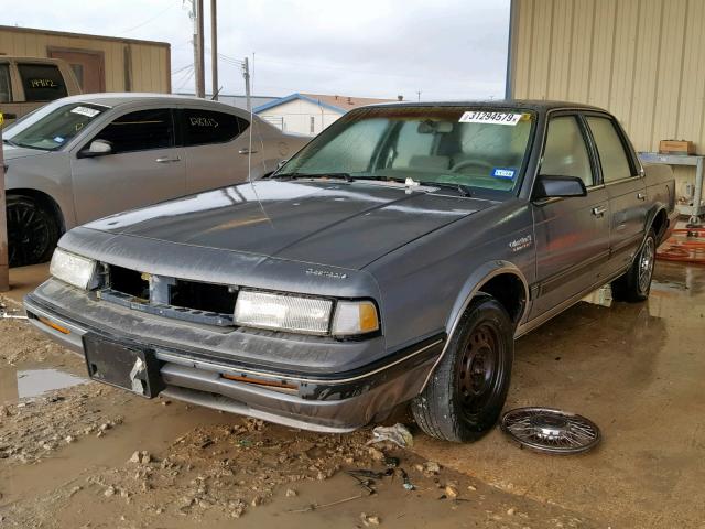2G3AM51N2K2326951 - 1989 OLDSMOBILE CUTLASS CI ნაცრისფერი ფოტო 2