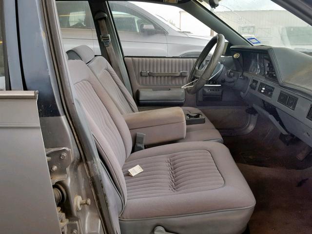 2G3AM51N2K2326951 - 1989 OLDSMOBILE CUTLASS CI ნაცრისფერი ფოტო 5