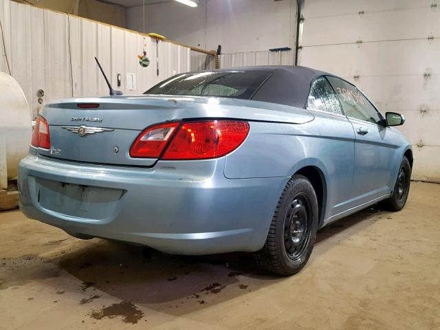 1C3LC55D39N544414 - 2009 CHRYSLER SEBRING TO BLUE photo 4