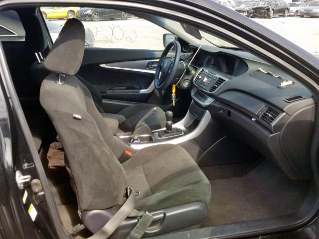 1HGCT1A37DA015986 - 2013 HONDA ACCORD LX- BLACK photo 5