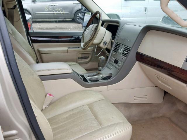 5LMEU68H74ZJ01277 - 2004 LINCOLN AVIATOR 棕色 照片 5