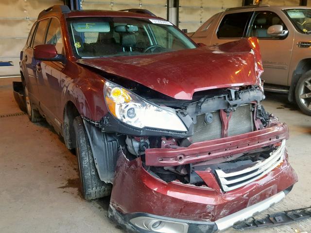 4S4BRDKC8C2207978 - 2012 SUBARU OUTBACK 3. MAROON photo 1