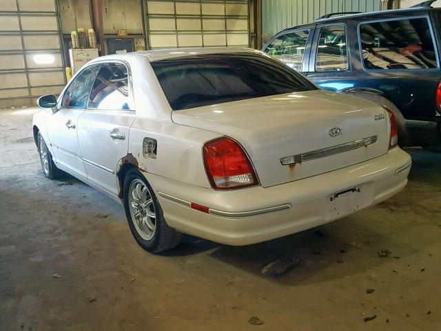 KMHFU45E42A190128 - 2002 HYUNDAI XG 350 WHITE photo 3