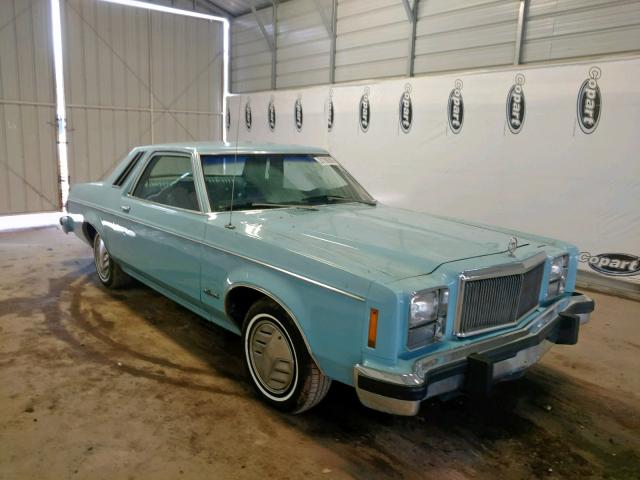 9E33L608113 - 1979 MERCURY MONARCH BLUE photo 1