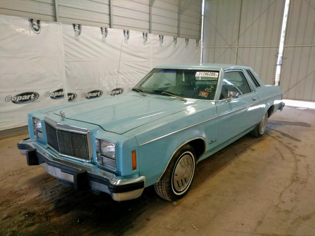 9E33L608113 - 1979 MERCURY MONARCH BLUE photo 2