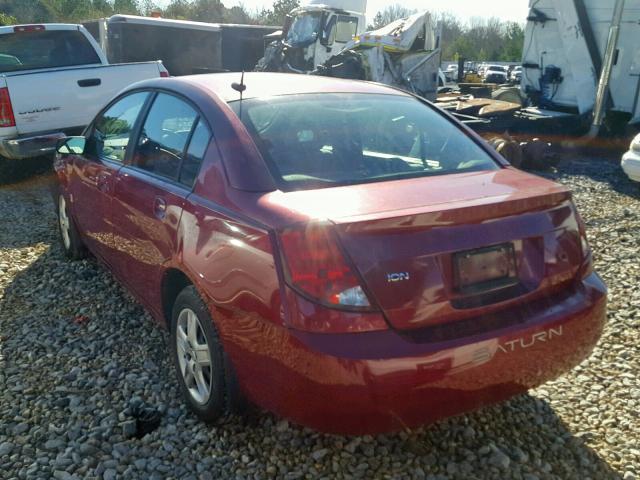 1G8AJ55F37Z170171 - 2007 SATURN ION LEVEL RED photo 3