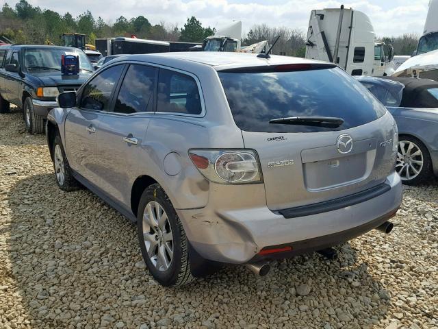 JM3ER293990218902 - 2009 MAZDA CX-7 SILVER photo 3