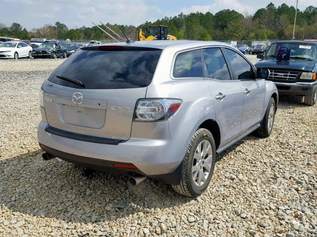 JM3ER293990218902 - 2009 MAZDA CX-7 SILVER photo 4