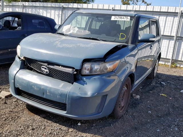 JTLKE50E281023194 - 2008 TOYOTA SCION XB 蓝色 照片 2