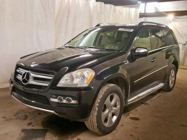 4JGBF7BE3AA601113 - 2010 MERCEDES-BENZ GL 450 4MA BLACK photo 2