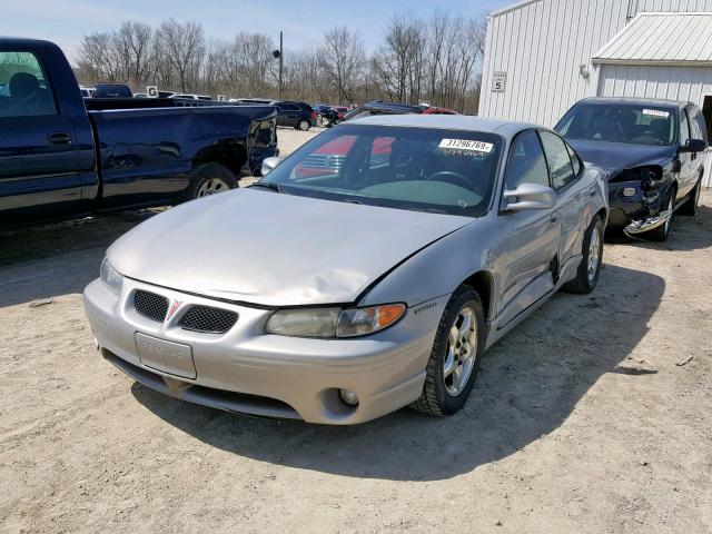 1G2WP52K7XF353025 - 1999 PONTIAC GRAND PRIX 银色 照片 2