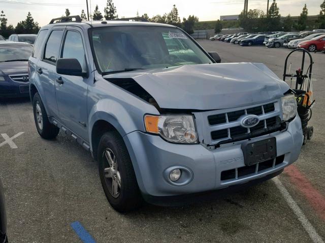 1FMCU49319KC05099 - 2009 FORD ESCAPE HYB BLUE photo 1