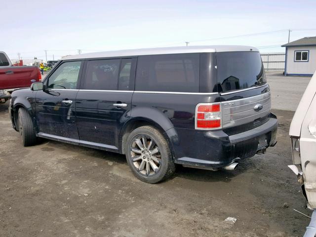 2FMHK6DT0ABD02713 - 2010 FORD FLEX LIMIT BLACK photo 3