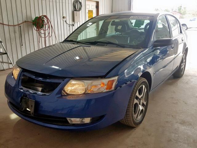 1G8AL54F65Z128425 - 2005 SATURN ION LEVEL BLUE photo 2