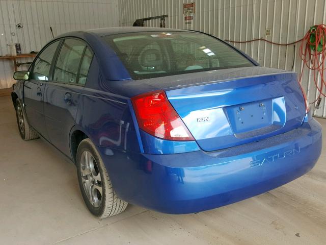 1G8AL54F65Z128425 - 2005 SATURN ION LEVEL BLUE photo 3