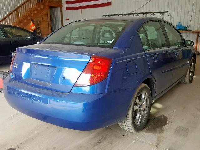 1G8AL54F65Z128425 - 2005 SATURN ION LEVEL BLUE photo 4