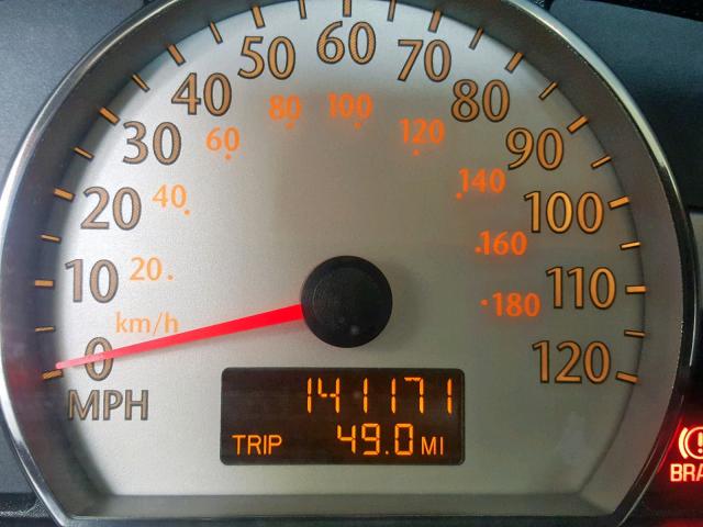 1G8AL54F65Z128425 - 2005 SATURN ION LEVEL BLUE photo 8