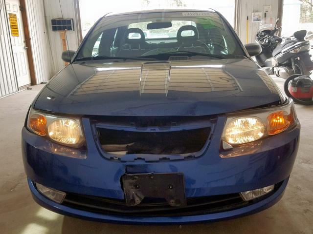 1G8AL54F65Z128425 - 2005 SATURN ION LEVEL BLUE photo 9