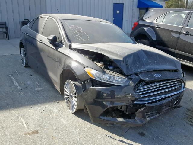 3FA6P0K96GR319307 - 2016 FORD FUSION TIT BLACK photo 1