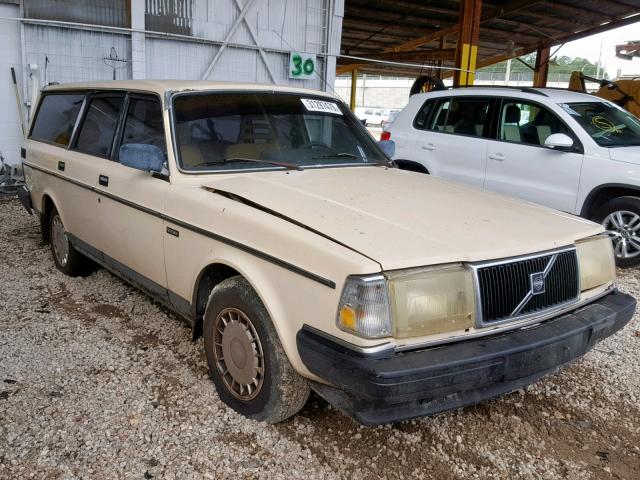 YV1AX8856K1833212 - 1989 VOLVO 245 DL BEIGE photo 1